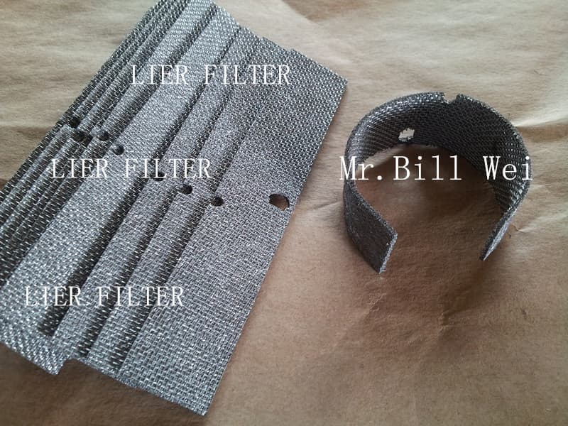 FeCrAL heater fiber felt sheet  with hole